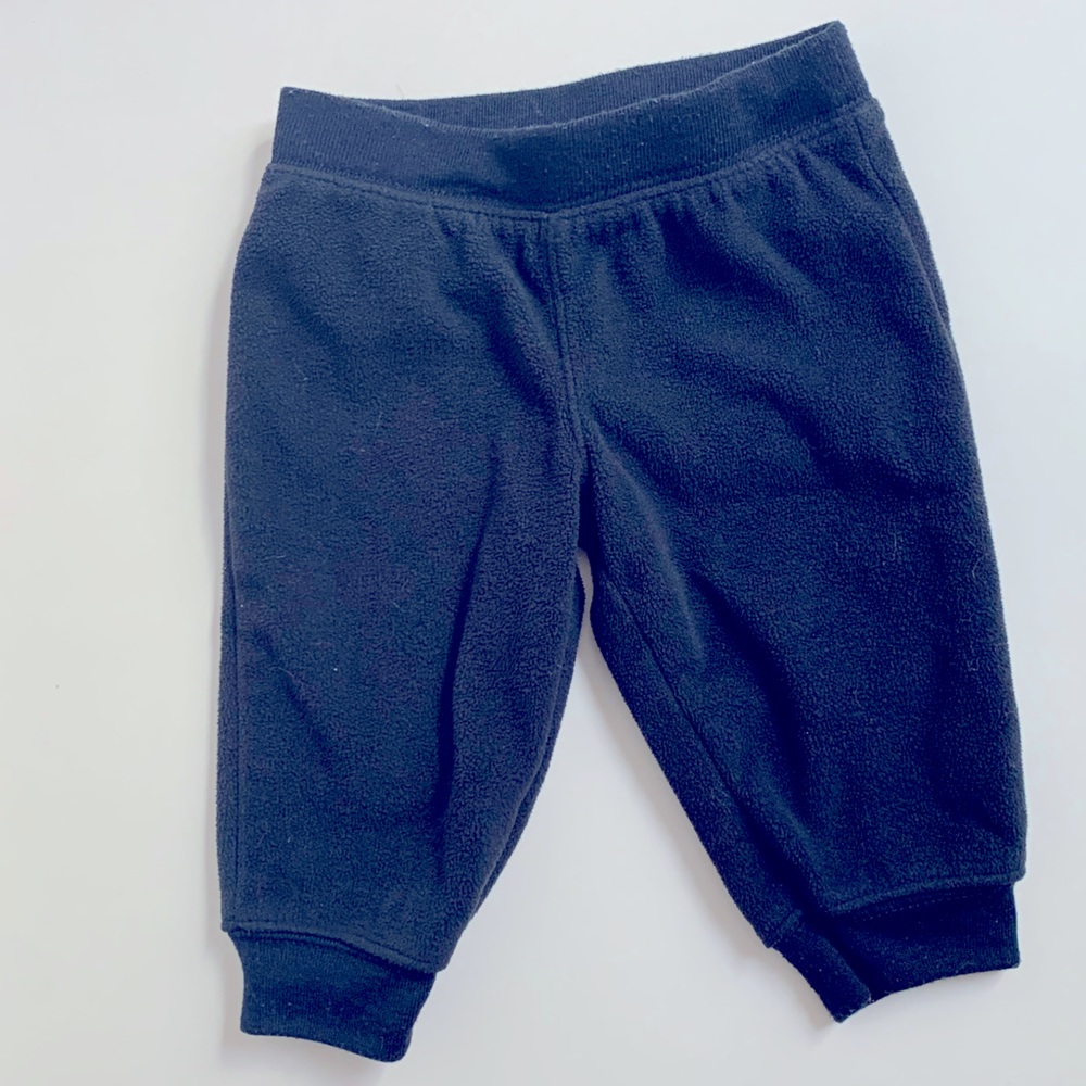 Carter’s Just One You (Target) Black Microfleece Sweatpants, excellent condition
